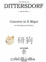 Concerto in E Major for Contrabass and Orchestra set of parts 00861 Str=4-4-3-2-2     PDF电子版封面    Karl Ditters von Dittersdorf 
