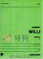 Stuck flote & Klavier 05 067   1987  PDF电子版封面    Herbet Willi 
