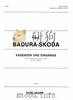 Kadenzen und Eing?ne zum ViolinKonzert in D-Dur KV. 218 von W.A.Mozart 03 022   1961  PDF电子版封面     