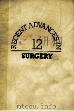 RECENT ADVANCES IN SURGERY（1986 PDF版）