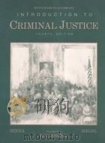 INTRODUCTION TO CRIMINAL JUSTICE  FOURTH EDITION   1987  PDF电子版封面  0314341420  JOSEPH J.SENNA AND LARRY J.SIE 