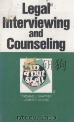 LEGAL INTERVIEWING AND COUNSELING  IN A NUTSHELL  SECOND EDITION（1987 PDF版）