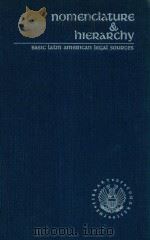 NOMENCLATURE & HIERARCHY  BASIC LATIN AMERICAN LEGAL SOURCES   1979  PDF电子版封面  0844403113   