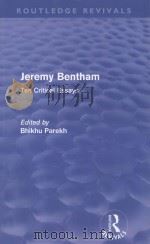 JEREMY BENTHAM TEN CRITICAL ESSAYS（1974 PDF版）