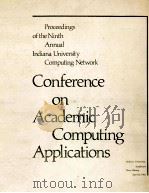 CONFERENCE ON ACADEMIC COMPUTING APPLICATIONS   1982  PDF电子版封面     
