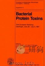 Bacterial protein toxins   1988  PDF电子版封面  3437111736   