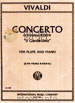 Concerto in D major   1972  PDF电子版封面    RV 428 Il Gardellino  for Flut 