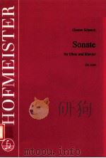 Sonate fur oboe und Klavier hf2320   1995  PDF电子版封面     