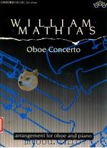 Oboe Concerto   1991  PDF电子版封面  9780193656895;0193656892  Mathias 