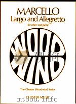 Marcello Largo and Allegretto for oboe and piano（1991 PDF版）