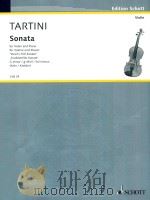 Sonata for Violin and Piano   1970  PDF电子版封面     