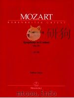 Symphony in G minor>>No.25<< KV 183 Urtext of the New Mozart-edition score BA 4748   1988  PDF电子版封面    W.A.Mozart 