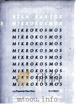 Bela Bartok Mikrokosmos 153 Progressive Piano Pieces 5 Nos.122-139 New Definitive Edition 1987（1995 PDF版）