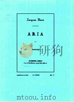 Aria mcmxxx AL .19 856   1931  PDF电子版封面    Jacques Ibert 