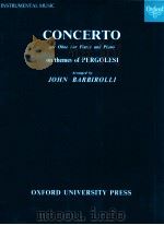 Concerto for Oboe or Flute and Piano on themes of Pergolesi（1964 PDF版）