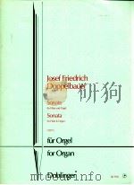 Sonata for Flute and Organ 1977 for organ 02 916   1978  PDF电子版封面     