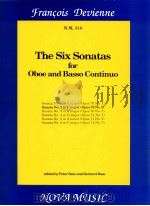 The Six Sonatas for Oboe and Basso Continuo Sonata No.2 in F major Opus 70 No.2 N.M.310   1989  PDF电子版封面     