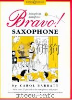 bravo! Saxophone more than 25 pieces for alto saxophone and piano（1999 PDF版）