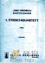 1.Streichquartett 1968 stimmen   1970  PDF电子版封面     