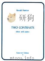 Two contrasts oboe and piano（1974 PDF版）