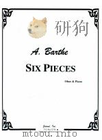 Six pieces Oboe & Piano No.1   1998  PDF电子版封面    A.Barthe 