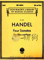 Four Sonatas for Oboe and Piano tustin Vol.1839（ PDF版）