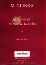 Romances Songs & Dances for Oboe and Piano MR 2041   1980  PDF电子版封面    M.Glinka 