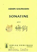 Sonatine Op.53/2 fur Viola und Klavier   1970  PDF电子版封面     