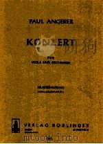 Konzert fur Viola und Orchester Klavierauszug vom Komponisten 03 601（1963 PDF版）