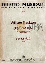 diletto musicale DM 63 william flackton 3 Sonaten fur Viola und Basso continuo Renzo Sabatini Sonata   1960  PDF电子版封面     