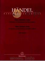 Nine German Arias for Soprano one solo Instrument and Basso continuo HWV 202-210 text:barthold heinr（1981 PDF版）