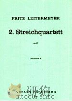 2.Streichquartett op.27 stimmen 06 134   1974  PDF电子版封面     