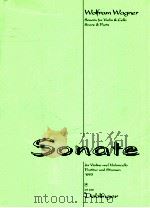 Sonate fur Violin und Violoncello Partitur und Stimmen 1993 03 428   1995  PDF电子版封面     