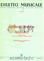 diletto musicale DM 360 Allegro Scherzo c-Moll aus der   1969  PDF电子版封面     