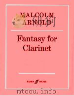 Fantasy for clarinet op. 87   1966  PDF电子版封面     