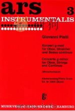 concerto g minor for oboe stringsand continuo ed.nr.239k buck   1964  PDF电子版封面     