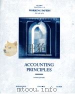 ACCOUNTING PRINCIPLES  FIFTH EDITION  VOLUME 1 CHAPTERS 1-14 WORKING PAPERS FOR USE WITH（1992 PDF版）