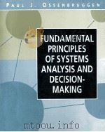 FUNDAMENTAL PRINCIPLES OF SYSTEMS ANALYSIS AND DECISION-MAKING（1994 PDF版）