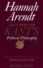 LECTURES OF KANT'S POLITICAL PHILOSOPHY（1992 PDF版）