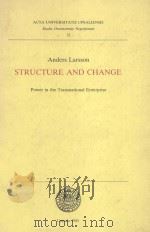 STRUCTURE AND CHANGE  POWER IN THE TRANSNATIONAL ENTERPRISE（1985 PDF版）