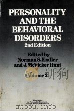 PERSONALITY AND THE BEHAVIORAL DISORDERS  VOLUME 2  SECOND EDITION（1984 PDF版）