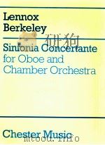 Sinfonia Concertante for oboe and chamber orchestra Op.84   1994  PDF电子版封面     