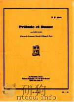 Prelude et Danse pour hautbois et piano AL 20 328（12 PDF版）