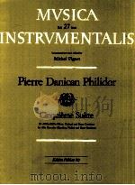 musica instrumentalis heft 27 book Cinquieme Suitte for Alto Recorder Hautboy Violine and Basso Cont   1976  PDF电子版封面     