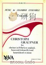 trio in c for clarinet b flat  cor anglais bassoon and harpsichord or piano n.m.222   1982  PDF电子版封面     