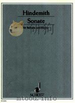 Sonate fur BaBtuba und Klavier ed4636   1957  PDF电子版封面    Paul Hindemith 