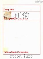 Rhapsody for Oboe and Piano ea675   1989  PDF电子版封面    Corey Field 