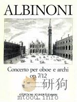 concerto in c minor for oboe and strings orchestra gm350   1980  PDF电子版封面    Tomaso Albinoni 