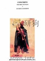 concerto for oboe and piano     PDF电子版封面    Eugene Gossens 
