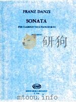 Sonata per clarinetto e pianoforte .5796   1971  PDF电子版封面    Danzi 